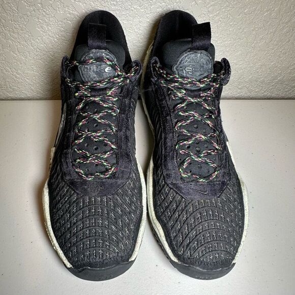 Nike Mens 9.5 Cosmic Unity Basketball Shoes Black Green Glow DA6725-001 Low Top main image 9